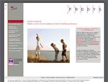 Tablet Screenshot of prodys.eu